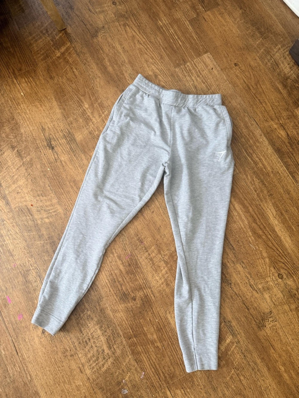 Gymshark Light Gray Women's Joggers - Slim Track Pants